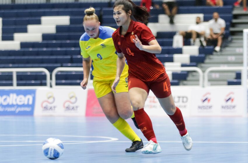  “ฟุตซอลหญิงไทย” ชนะ แคปปิตอล 3-0 ประเดิมสนาม NSDF Women’s Futsal Championship 2023
