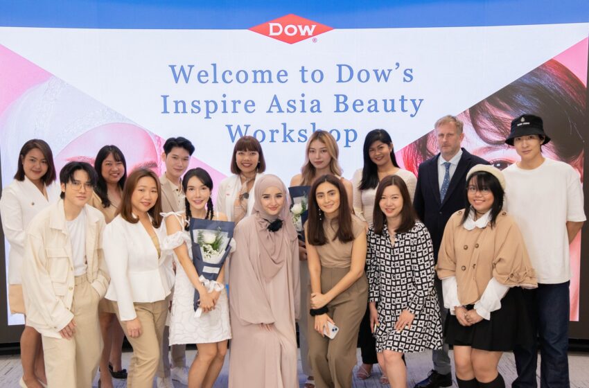  Dow เผยโฉมนวัตกรรมเครื่องสำอางยั่งยืนผ่านเวทีงาน “in-cosmetics Asia 2023”