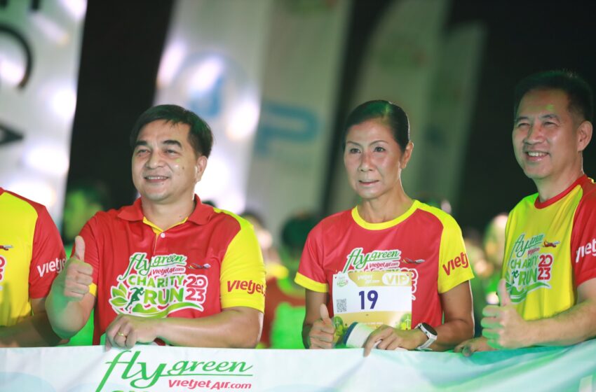  นักวิ่งรักษ์โลกกว่า 1,500 คน ร่วมงานวิ่งการกุศล ‘Fly Green Charity Run’ จัดโดยไทยเวียตเจ็ท