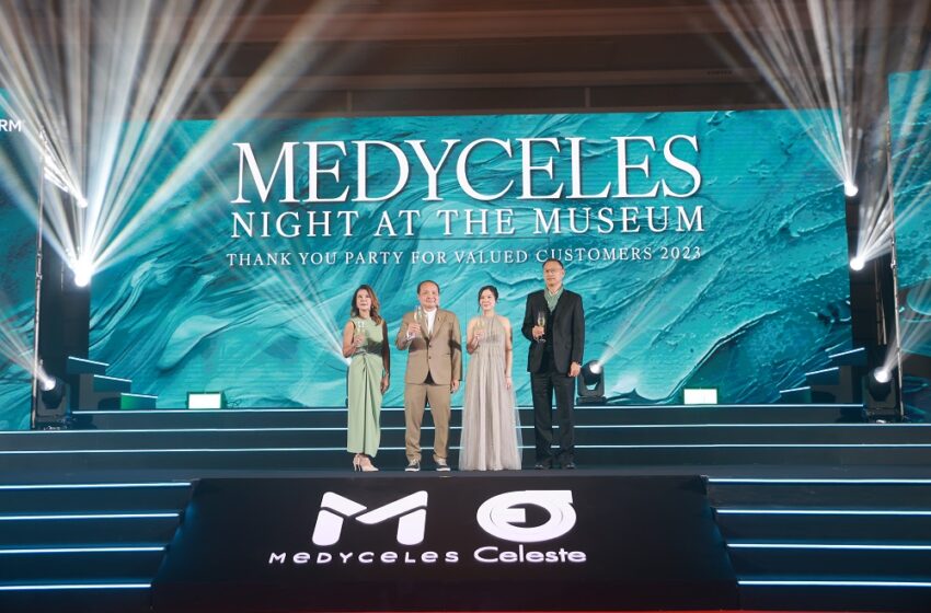  เมดิเซเลส ‘Medyceles’ บริษัทผู้นำเข้ายาและผลิตภัณฑ์ที่ใช้สำหรับคลินิกเสริมความงาม จัดงานขอบคุณประจำปี ‘MEDYCELES NIGHT AT THE MUSEUM : Thank you party for valued customer 2023’ อ๊อฟ ปองศักดิ์-เพียว เดอะวอยซ์ ร่วมโชว์ มินิคอนเสิร์ต สุดอบอุ่น!!!  