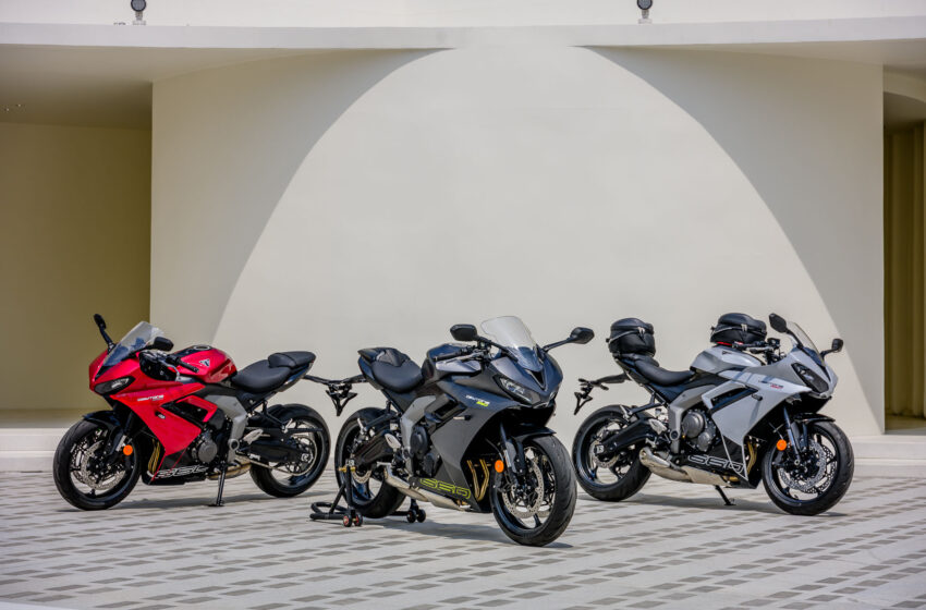  ไทรอัมพ์ “Daytona 660” สปอร์ตไบค์ขนาดกลางในตำนานรุ่นใหม่ เริ่มต้น 327,300 บาท