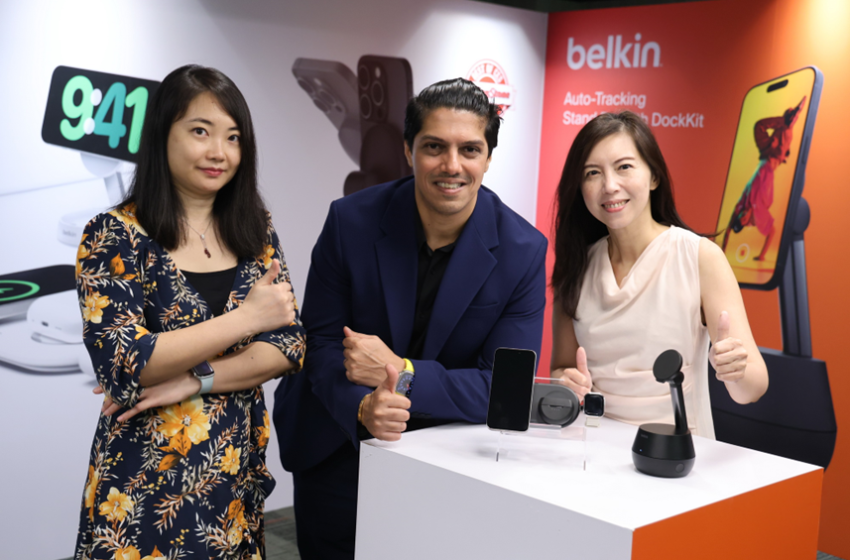  Belkin เปิดตัวนวัตกรรมแท่นวางไอโฟน Auto-Tracking Stand Pro