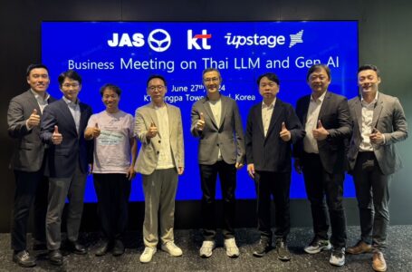 “JTS” เยี่ยมชม “KT” ติดตามการพัฒนาแพลตฟอร์ม Generative AI  ผลลัพธ์ “SOTA Thai LLM” ประสบความสำเร็จพร้อมเดินหน้าเปิดตัวปีนี้!!!