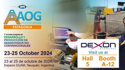  Dexon ร่วมจัดแสดงในงาน  Argentina Oil & Gas (AOG) Exhibition ที่ปาตาโกเนีย