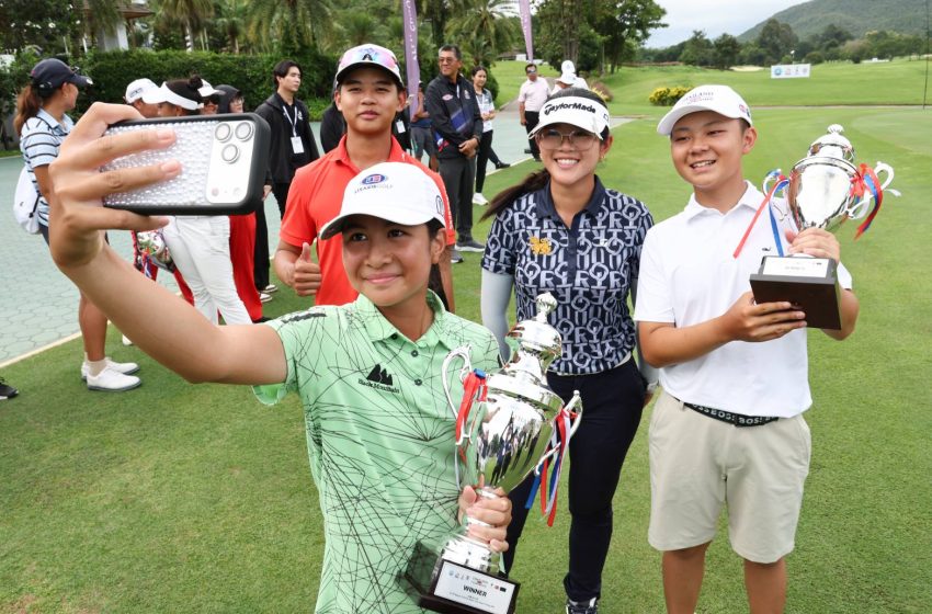  ยูโบ – พิมพ์นารา แชมป์ ไทยแลนด์ จูเนียร์ฯ รับสิทธิ์ร่วมแข่งขัน เอเจจีเอ ที่สหรัฐ