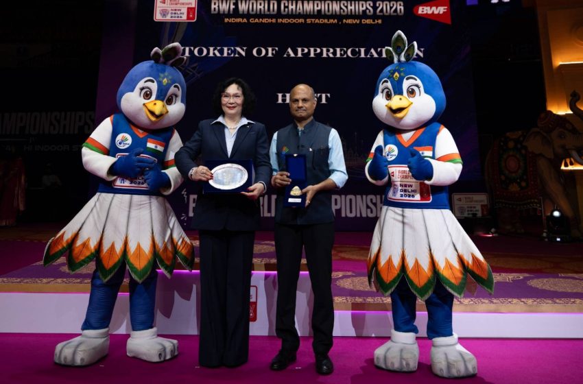  “คุณหญิงปัทมา” ชื่นชมเจ้าภาพอินเดีย จัดแบดมินตันโลก ประสบความสำเร็จ