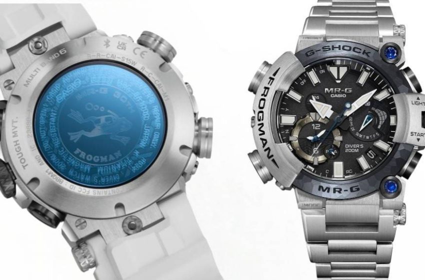  G-SHOCK เผยโฉมนาฬิการุ่นพิเศษ MR-G FROGMAN รุ่น MRG-BF1000EB-1ADR